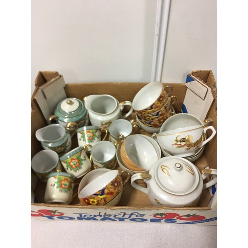 410 - Collection of vintage Japanese tea ware.