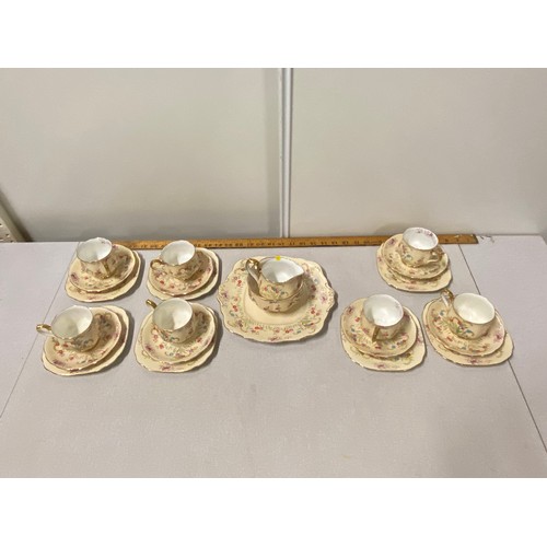 477 - 24 piece Royal Albert crown china tea set.