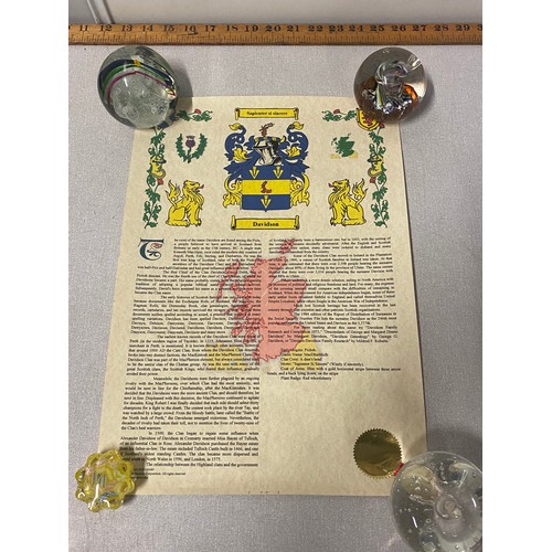 537 - 6 x vintage scrolls to include Grand Lodge, order of the temple and the order of Malta along with ol... 