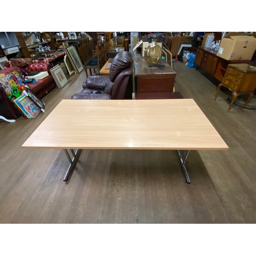 198 - Large fold away table.