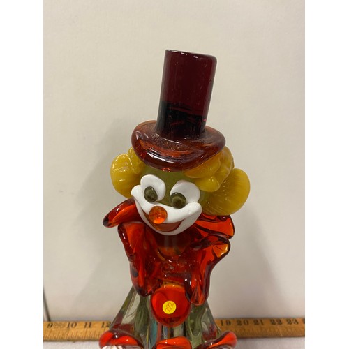 115 - large Murano glass clown.
38cm h