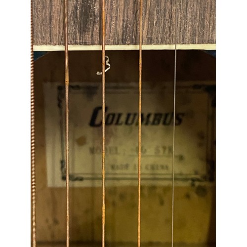 29 - Columbus acoustic/electric guitar.