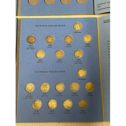 246 - Large collection of coins to include British threepence silver collection and British threepence bra... 