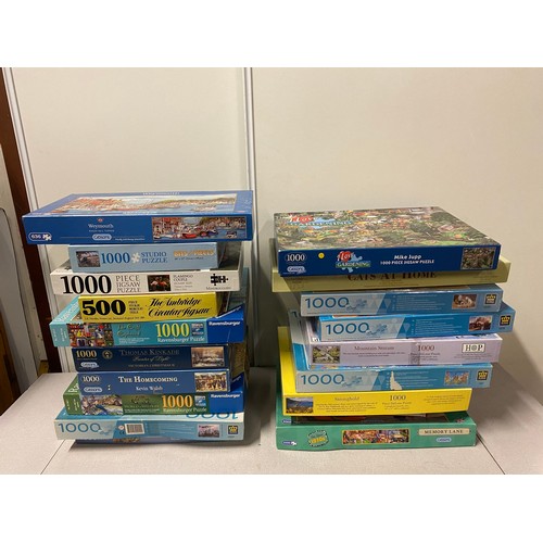48 - Qty. of boxed Jigsaws.