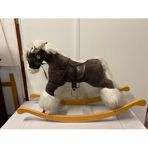 51 - Clydesdale rocking horse.