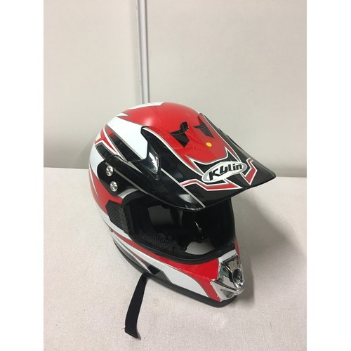 169 - X-Peed motorbike helmet. size xs and Kylin motorbike helmet.
