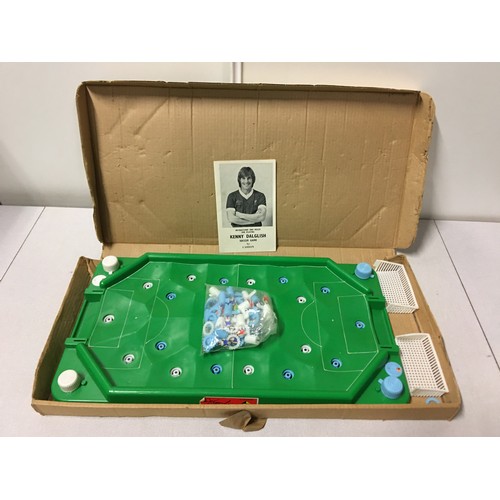 63 - 1970's Casdon Soccer Kenny Dalglish Vintage Table Football Game.