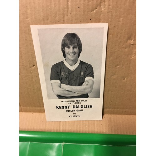 63 - 1970's Casdon Soccer Kenny Dalglish Vintage Table Football Game.
