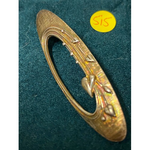 171 - Silver Ola Gorie Art Nouveau style brooch.