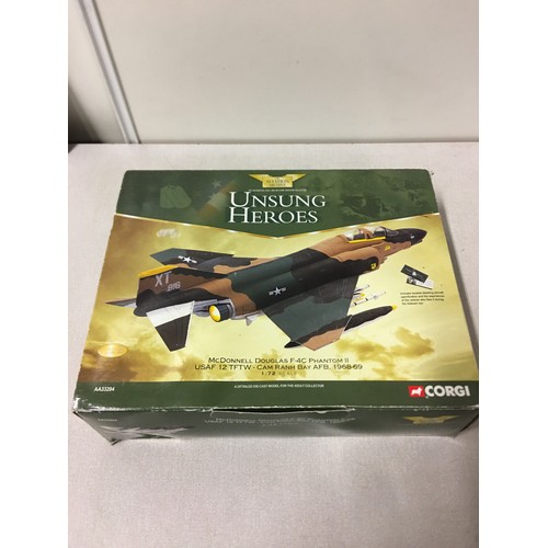 111 - Boxed Corgi Aviation Archive Unsung Heroes McDonnell Douglas F-4C Phantom II (1:72)