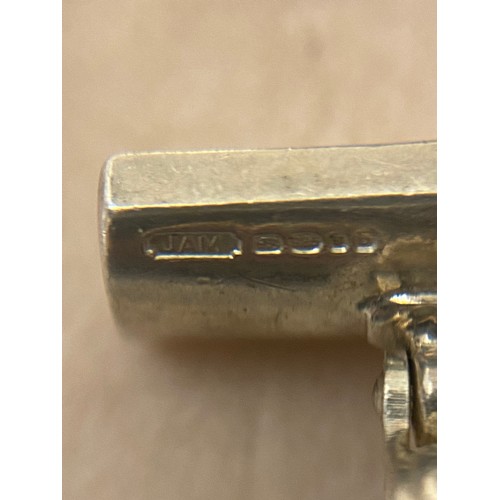 158 - Hallmarked london silver cufflinks.