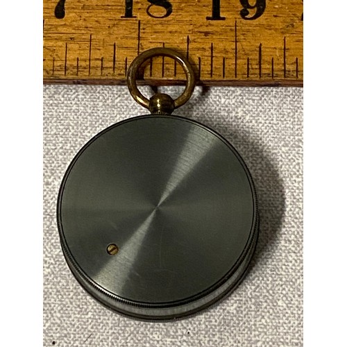 160A - Vintage pocket compensated barometer J H Steward Ltd London.