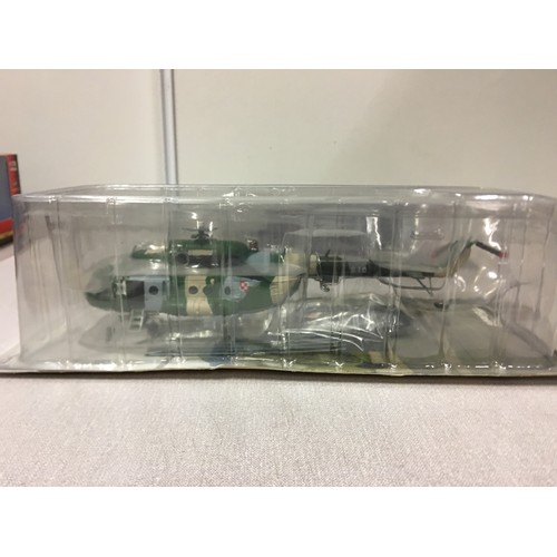 334 - 4 boxed helicopter models