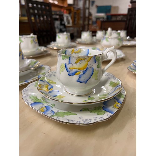 10 - 40 piece Royal Albert Poppyland tea set.