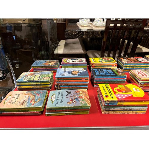 210 - Large qty of vintage ladybird books 60's/70's etc. to include The Little Mermaid and The Sorcerers A... 