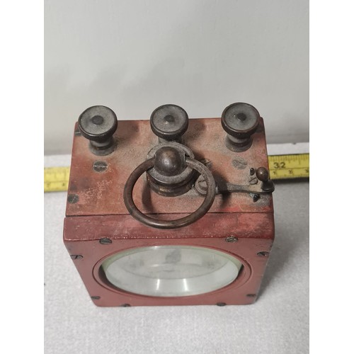 38 - Vintage Blasting Galvanometer.
9cm x 9cm