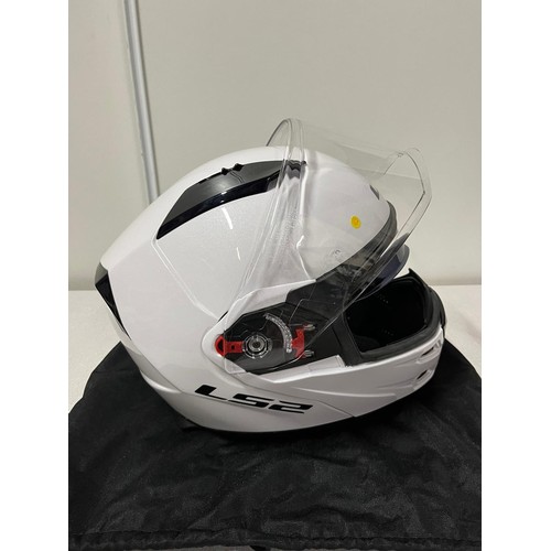 61 - New LS2 Motorcycle helmet.