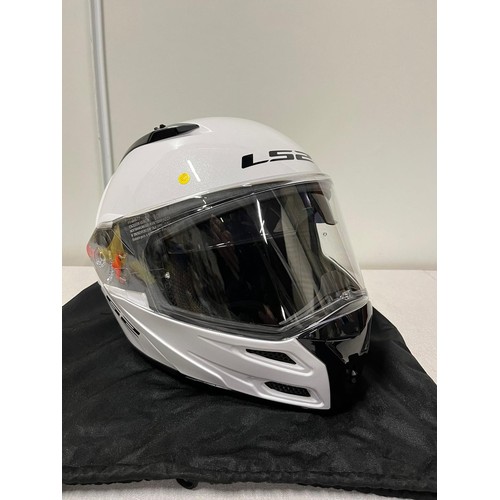 61 - New LS2 Motorcycle helmet.