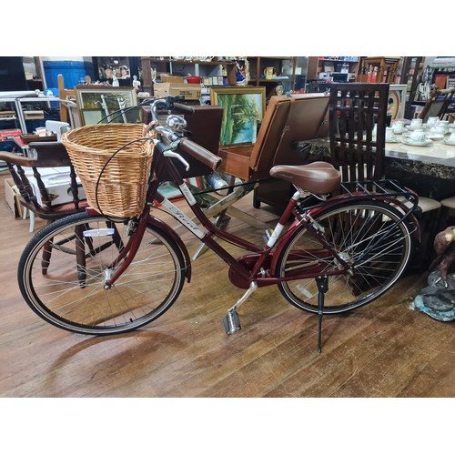 62 - Real Classic bicycle with removable wicker basket.