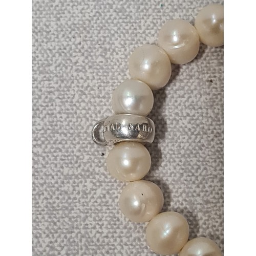 271 - Thomas Sabo pearl bangle.