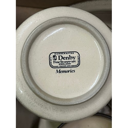 196 - Vintage Denby tea/diner set.