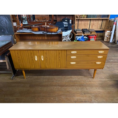 218 - Mid Century Schreiber sideboard.
177cm l x 73cm h x 44cm d