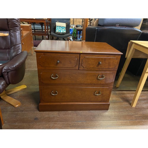 329 - Mid Century G Plan 2 over 2 chest of drawers.
46cm d x 82cm l x 72cm h