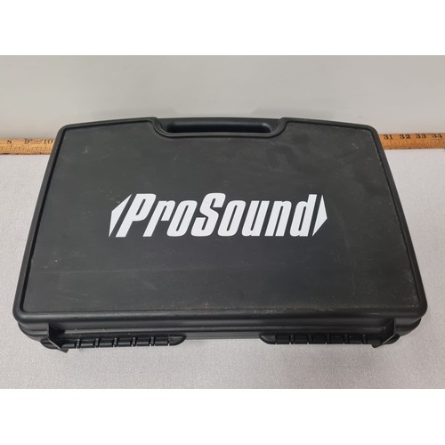 216 - Prosound L60AW Bodypack wireless mic system with case.