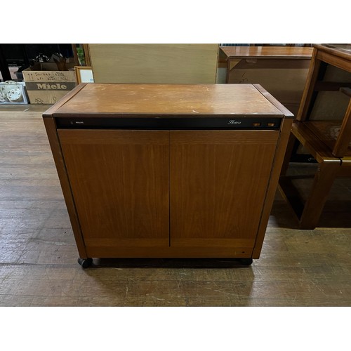 270 - Vintage Phillips heated hostess trolley.