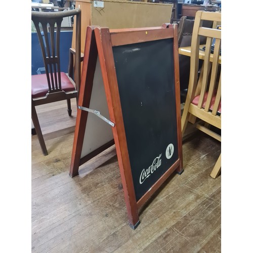 29 - Vintage Coca Cola sandwich board.
100cm x 60cm