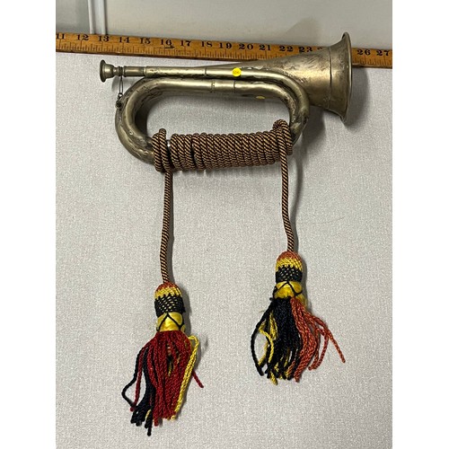 374 - vintage military bugle