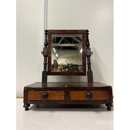 434 - victorian dressing table mirror.
l 40cm x h 46cm x d 21cm