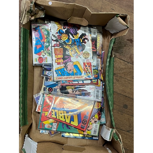 478 - Qty of 50 Marvel comics.
box 20