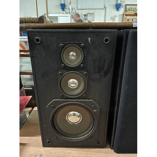 585 - Pair of Dual speakers.