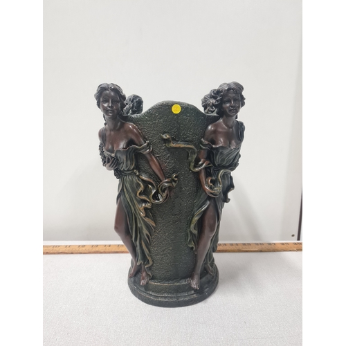 487 - Large art nouveau stick stand/vase.