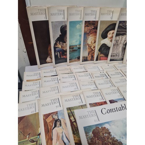 488 - Collection of The Masters art magazines.