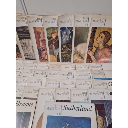 488 - Collection of The Masters art magazines.