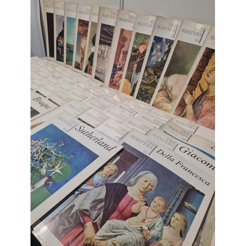 488 - Collection of The Masters art magazines.