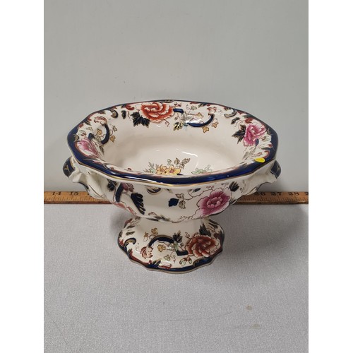 207 - Antique Mason's Mandalay centrepiece bowl.
15cm h 
13cm diameter.