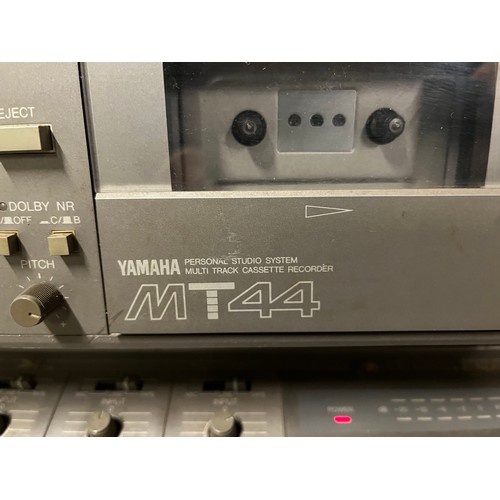 66 - Yamaha MT44 personal studio system multi track cassette recorder.