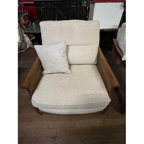 71 - Ercol Berger 2 seater sofa and arm chair,