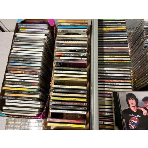 113 - collection of cds from owner of local radio station 
to include rolling stones, richie havens, tom w... 