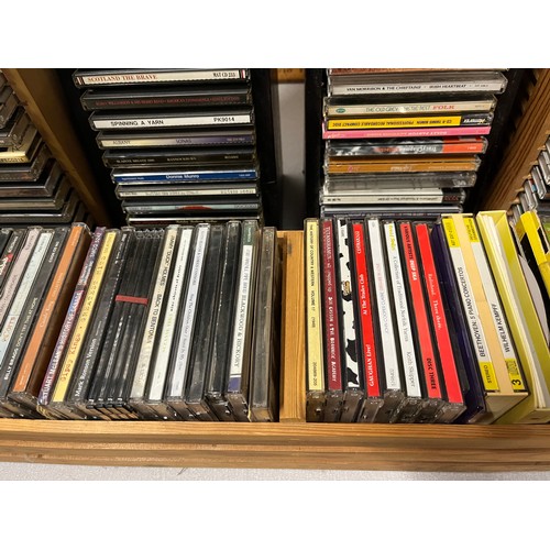 114 - collection of mixed genre cds from owner of local radio station