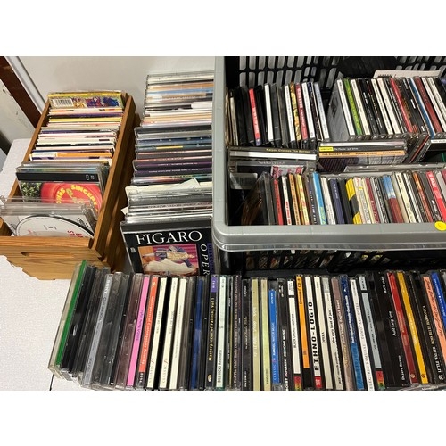 118 - collection of mixed genre cds from owner of local radio station