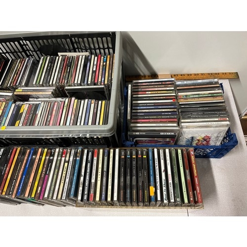 118 - collection of mixed genre cds from owner of local radio station