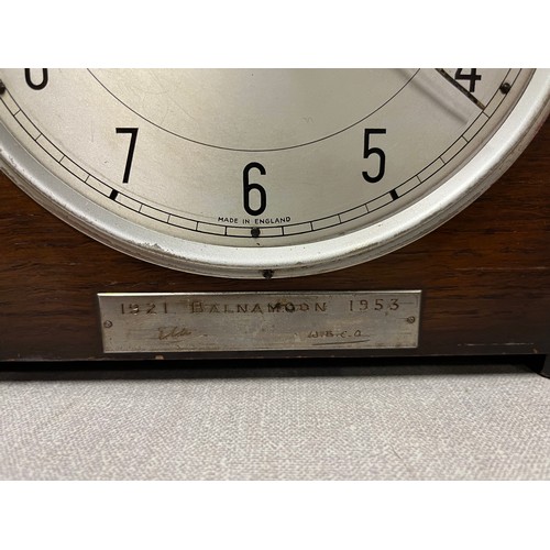 232 - Vintage Smiths Enfield mantle clock. Needs attention.