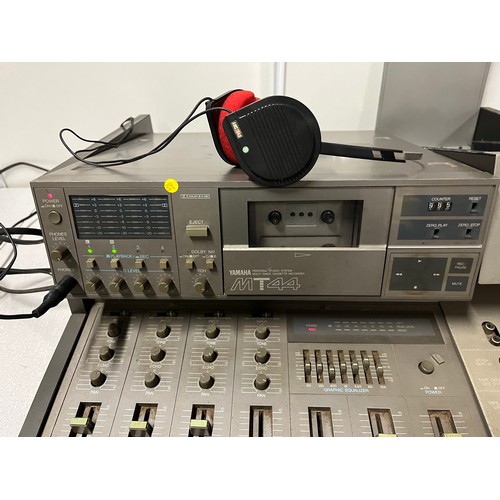 66 - Yamaha MT44 personal studio system multi track cassette recorder.