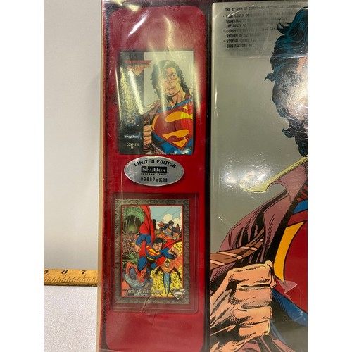 27 - New and sealed Limited Edition Skybox Superman Trading cards.