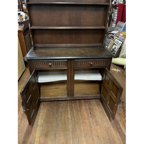 159 - Vintage dome top Welsh dresser.