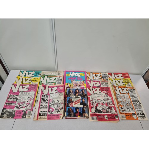 52 - Collection of vintage Viz magazines.